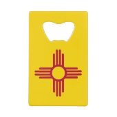 Bouteille en acier avec drapeau du Nouveau-Mexique (Devant)