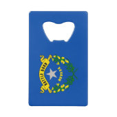 Bouteille en acier avec le drapeau du Nevada, USA (Devant)