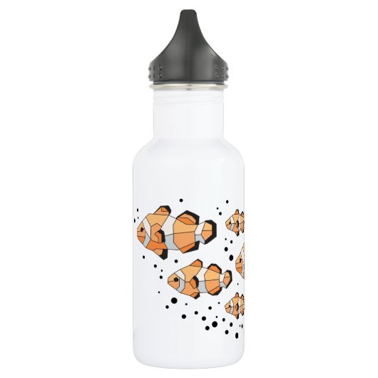 Bouteille en acier inoxydable de poisson clown (Gauche)