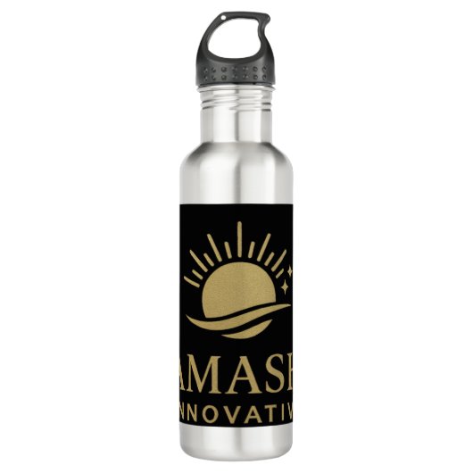 Bouteille en acier inoxydable personnaliser 24oz (Devant)