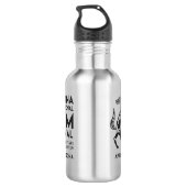 Bouteille en aluminium officielle de boisson (Dos)