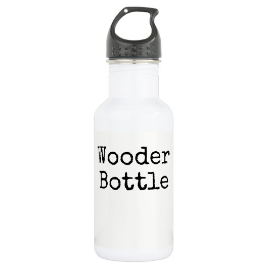 Bouteille en bois (Devant)