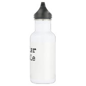 Bouteille en bois (Droite)