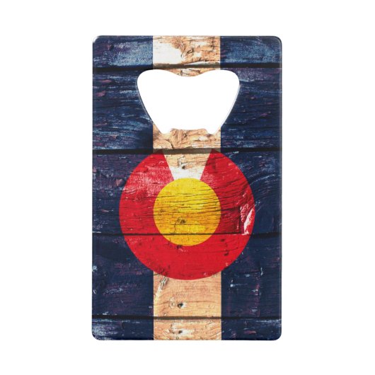 Bouteille en bois rustique de carte de drapeau de (Devant)