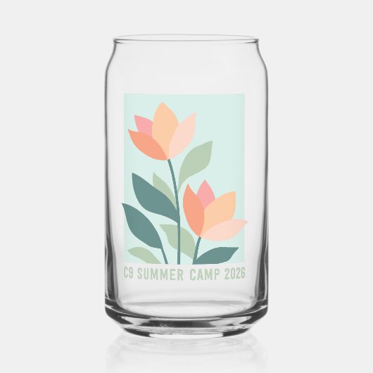 Bouteille Fleur en Verre 2026 (Recto)
