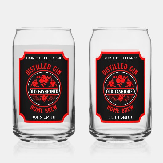 Bouteille Gin Personnalisée (Recto)