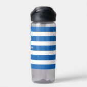 Bouteille grecque, drapeau grec patriotique (Arrière)