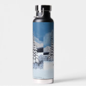 Bouteille Isolée À Cuivre À Peau Moelleuse En Hive (Plage)