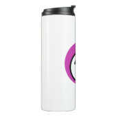 Bouteille isotherme Blanche (Tourné sur la gauche)