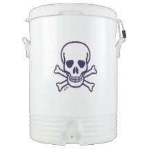 Crâne n os Igloo boisson glacière 10 gal