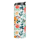 Bouteille Isotherme Joli motif Floral (Tourné sur la gauche)