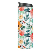 Bouteille Isotherme Joli motif Floral (Tourné sur la droite)
