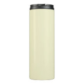 Bouteille isotherme tournesol jaune aquarelle (Dos)