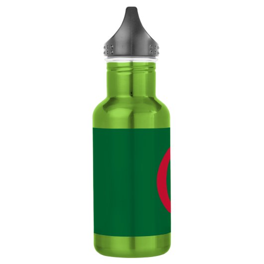 Bouteille Liberty avec drapeau d'Algérie (Gauche)
