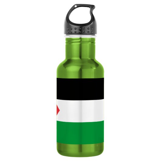 Bouteille Liberty avec drapeau de la Palestine (Devant)