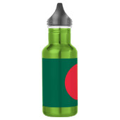 Bouteille Liberty avec drapeau du Bangladesh (Gauche)