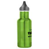 Bouteille mise par tir drôle de jet de javelot de (Gauche)