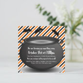 Bouteille orange/noire - Invitation à la fête d'Ha (Debout devant)