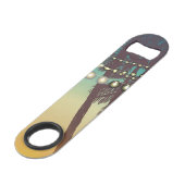 Bouteille Ouverte Plage Coucher de soleil Palmiers (Devant angulaire)