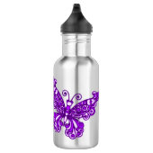 Bouteille papillon violet enfants nommé boissons b (Droite)