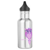 Bouteille pourpre de boissons d'enfants de hibou (Gauche)