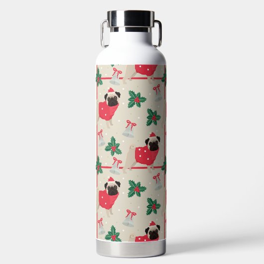 Bouteille Puggy Christmas (Avant)