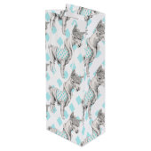 Bouteille Sac cadeau Alpaca pour le vin (Dos Angle)