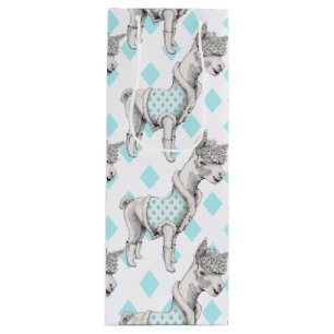 Bouteille Sac cadeau Alpaca pour le vin