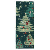 Bouteille Sac Cadeau pour Arbres de Noël (Dos)
