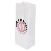 Bouteille Sac cadeau pour femmes d'asphalte (Devant Angle)