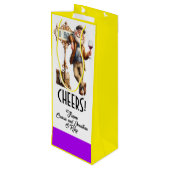 Bouteille Sac cadeau pour vin version 4 VOIR DOS (Dos Angle)