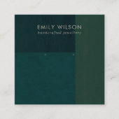 BOUTEILLE VERT COULEUR BLOC STUD EARRING CARTE D'A (Devant)