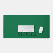 Bouteille Vert Nom moderne | Minimaliste tendance (Clavier et souris)