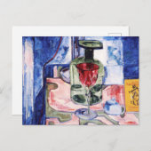 Bouteille verte Still Life par Hans Hofmann Carte  (Devant / Derrière)