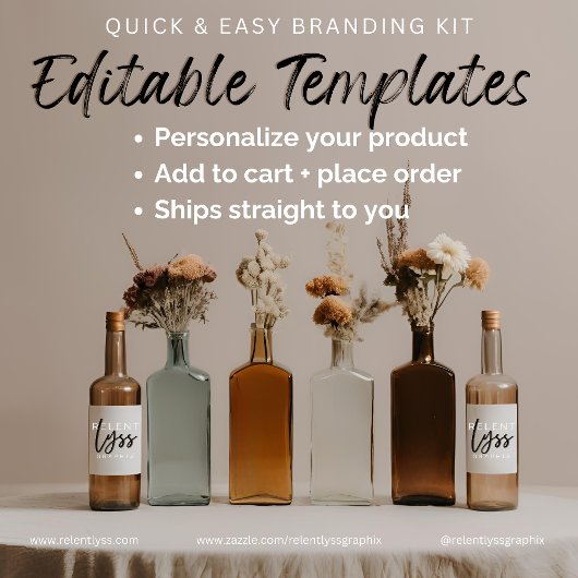 Bouteilles Boho | Fleurs | Cahier Esthétique