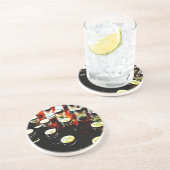 Bouteilles, bouteilles et plus de dessous de verre (Côté)