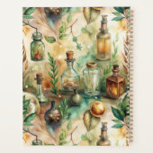 Bouteilles d'Alchimie Vintage Botanique Verte (Dos)