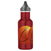 Bouteilles de basket-ball nom personnalisé bouteil (Gauche)