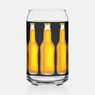 Bouteilles de bière amusantes Verre Motif