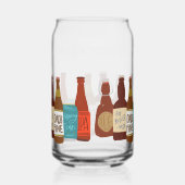 Bouteilles de bière illustrées pour la fête des pè (Droite)