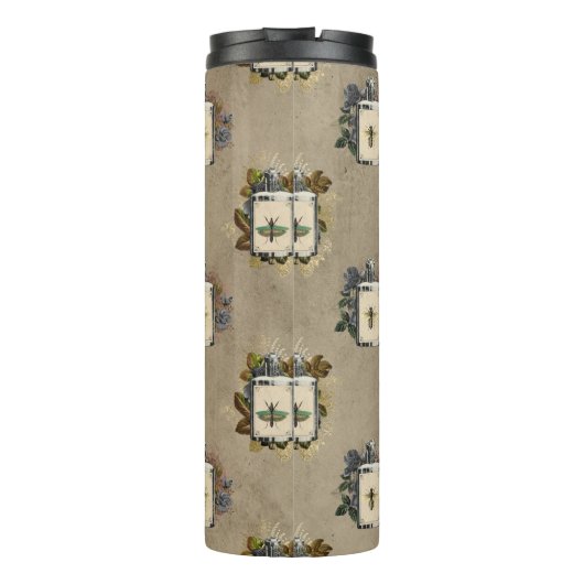 Bouteilles de potion florale gothique antique (Dos)