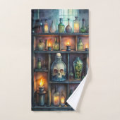 Bouteilles de potion gothique - Apothécaire foncé (Serviette à main)