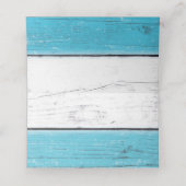 Bouteilles de sable turquoise Baisers salés Cartes (Intérieur déplié)