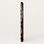 Bouteilles de vin rouge et noir en Coque Rack iPho (Dos/Gauche)