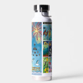 Bouteilles d'eau - Au-dessus de la mer (Gauche)