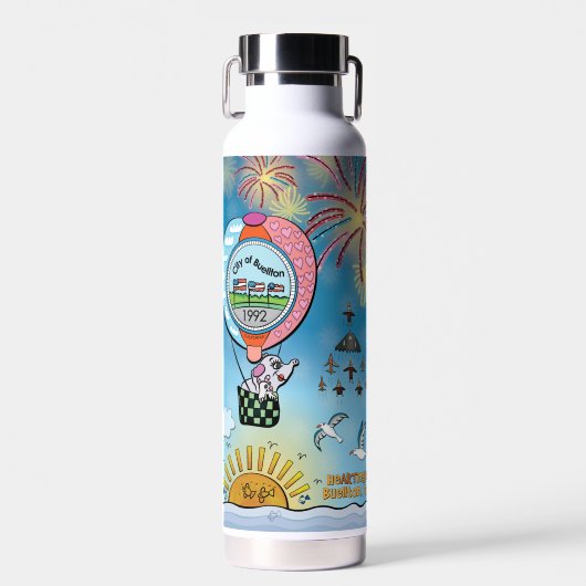 Bouteilles d'eau - Au-dessus de la mer (Avant)