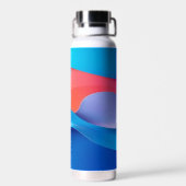 Bouteilles d'eau avec ajouter votre texte (Arrière)