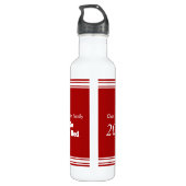 Bouteilles d'eau de la Réunion de classe de photo, (Dos)