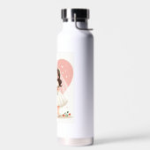 Bouteilles d'eau de l'anniversaire du mariage (Gauche)