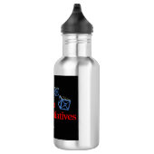 Bouteilles d'eau de logo de TLI (Droite)
